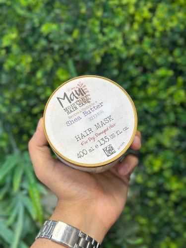 ماسک مو شی باتر Shea Butter مائویی Maui وزن 400 گرم | تقویت کننده و آبرسان قوی مو