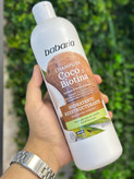 شامپو آبرسان و مرطوب کننده باباریا babaria مدل نارگیل و بیوتین Coco & Biotina مناسب انواع مو حجم 700 میل