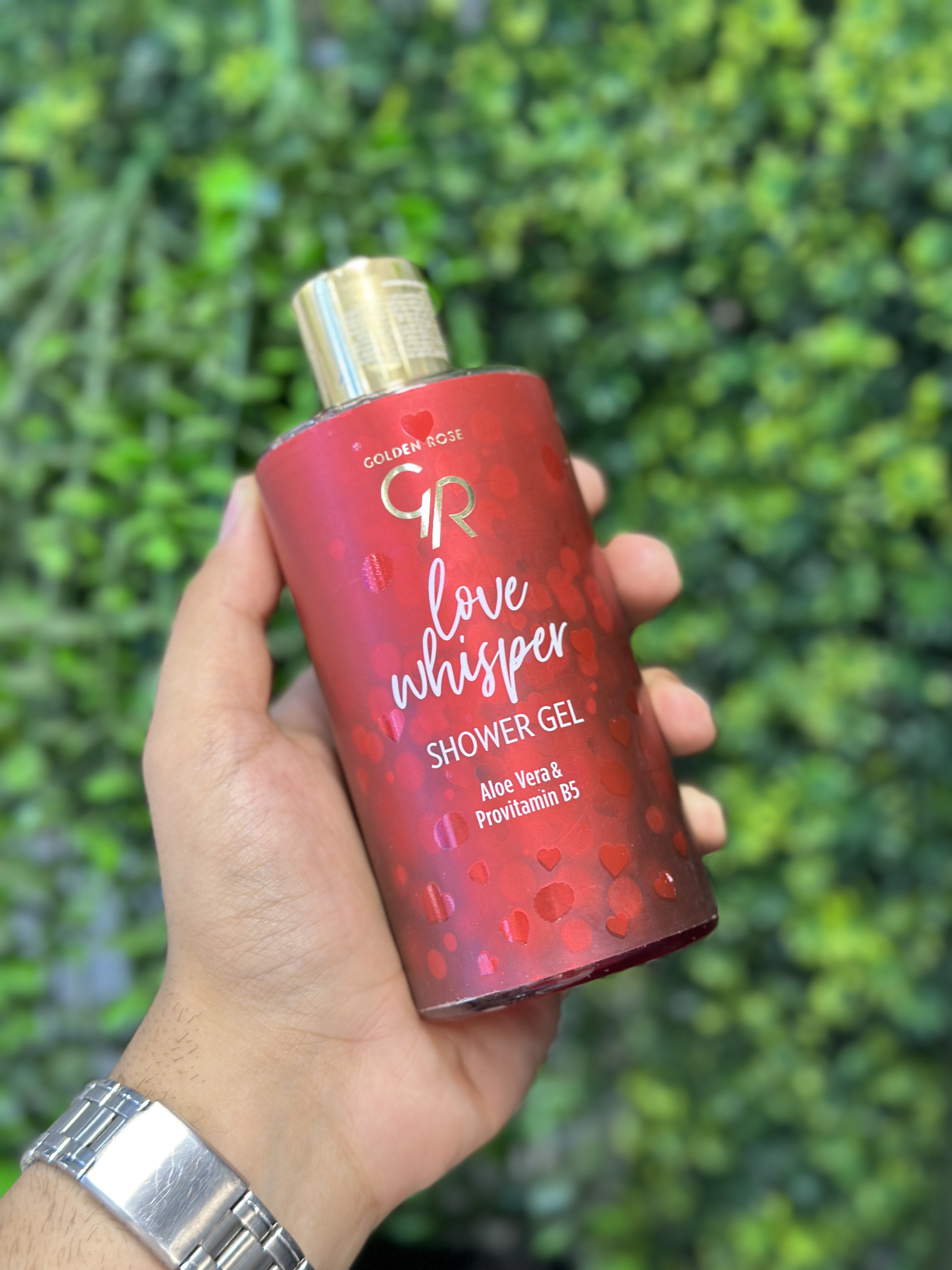 شاور ژل(شامپو بدن)گلدن رز مدل Love Whisper حجم 350 میلی لیتر
