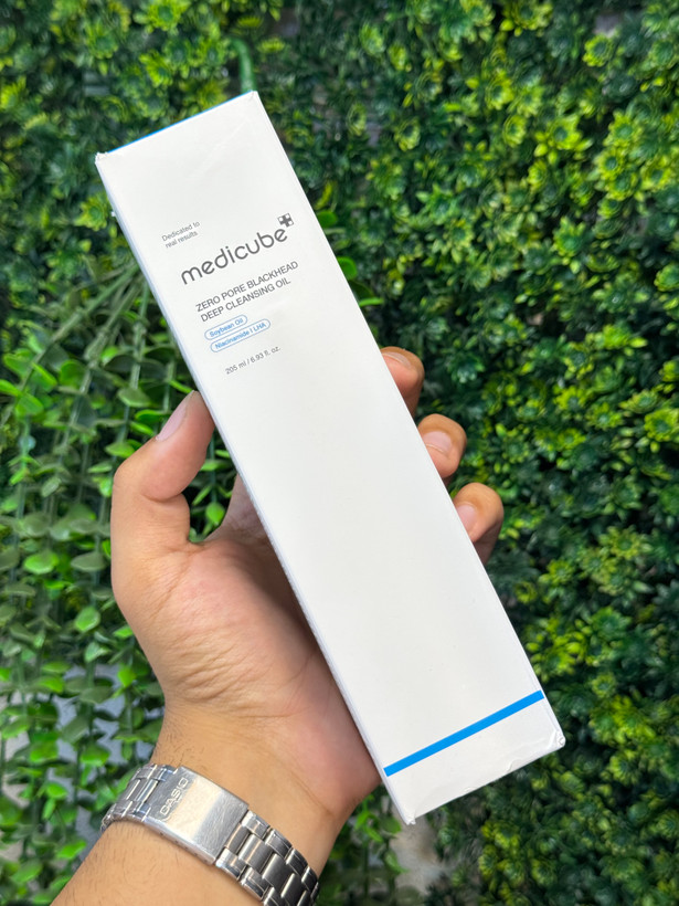 شوینده روغنی زیرو مدی کیوب Medicube Zero Pore Blackhead Deep Cleansing Oil 205 Ml