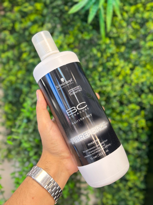 شامپو کراتینه شوآرزکوف ترمیم کننده فوق قوی Bc Fibre Force Shampoo