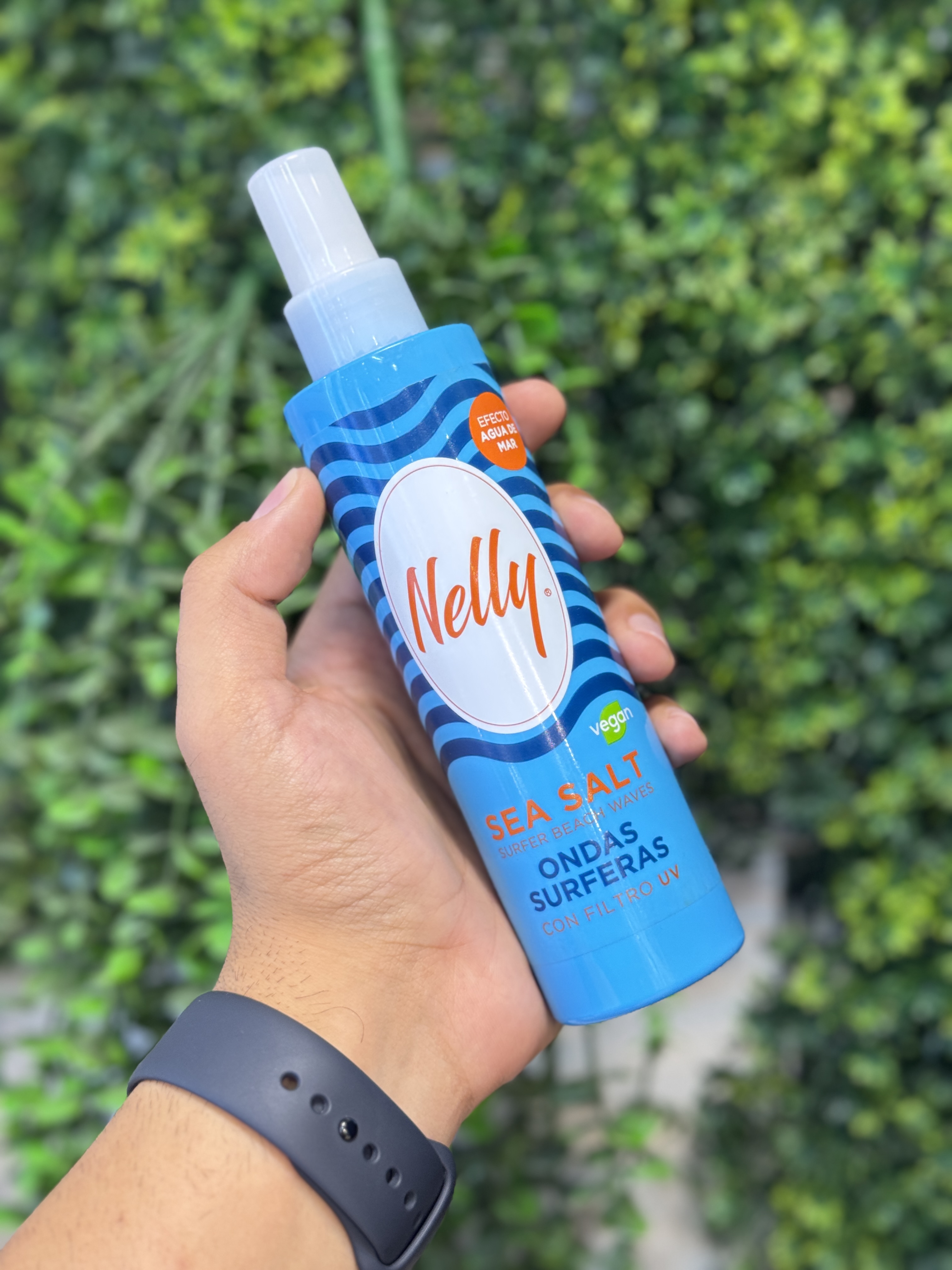 اسپری مو حالت دهنده نمک دریایی نلی NELLY مدل سی سالت SEA SALT حجم 200 میل
